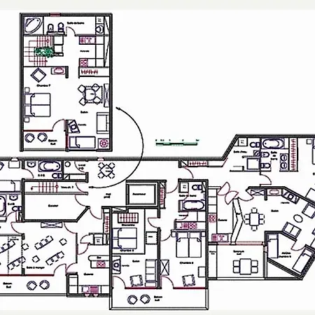 Bouquetin- Blaireau 14 To 18 People Hotel